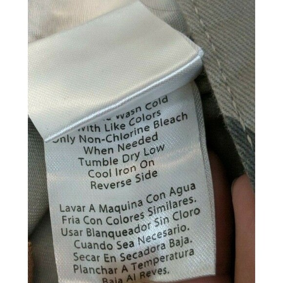 Bruno Milano Shorts  Men's Size 34   Sailboat Bird Print Flat Front Khaki Chino - Picture 6 of 7